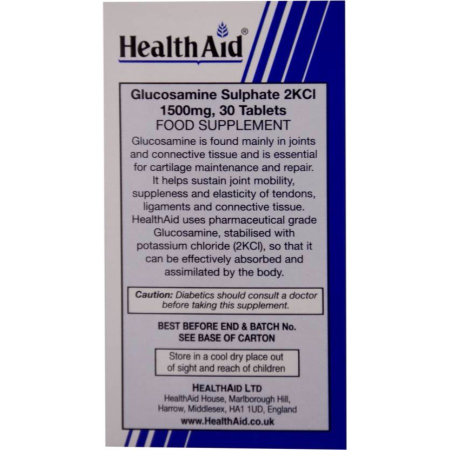 Complément Glucosamine SimplySupplements – 120 Comprimés – Articulations