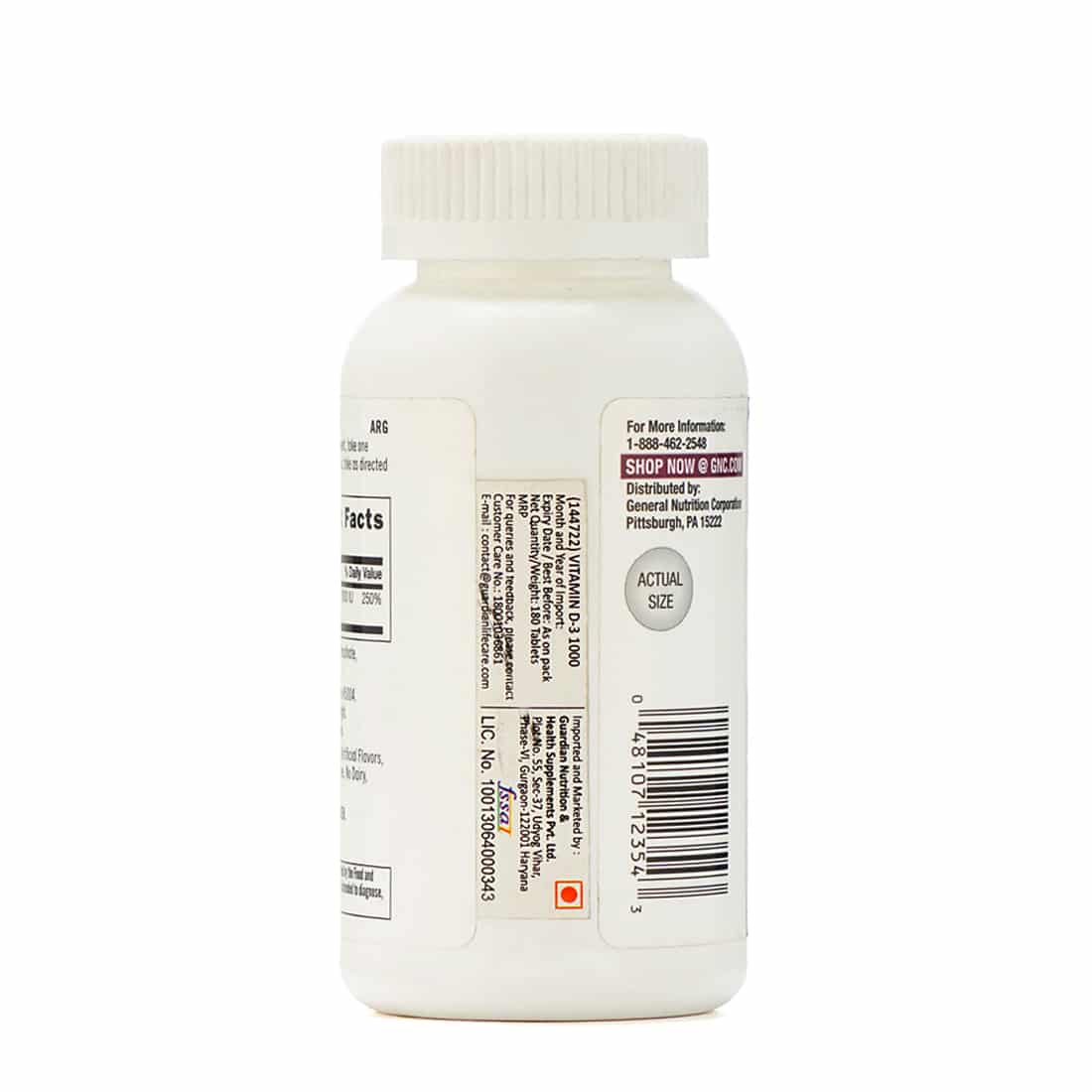 GNC Vitamin D3 Tab NUTRABAY™