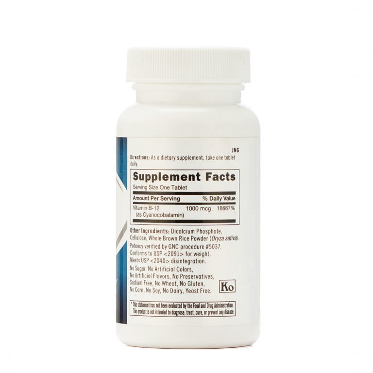 GNC Vitamin B 12 Tab NUTRABAY™