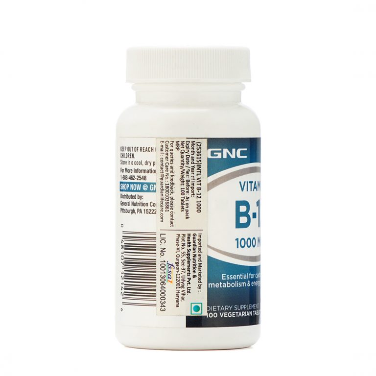 GNC Vitamin B 12 Tab NUTRABAY™