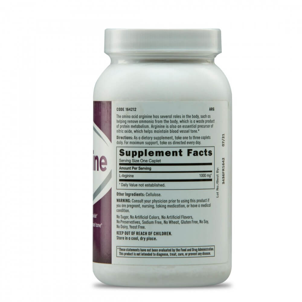 GNC LArginine 1000mg, 90 caps NUTRABAY™
