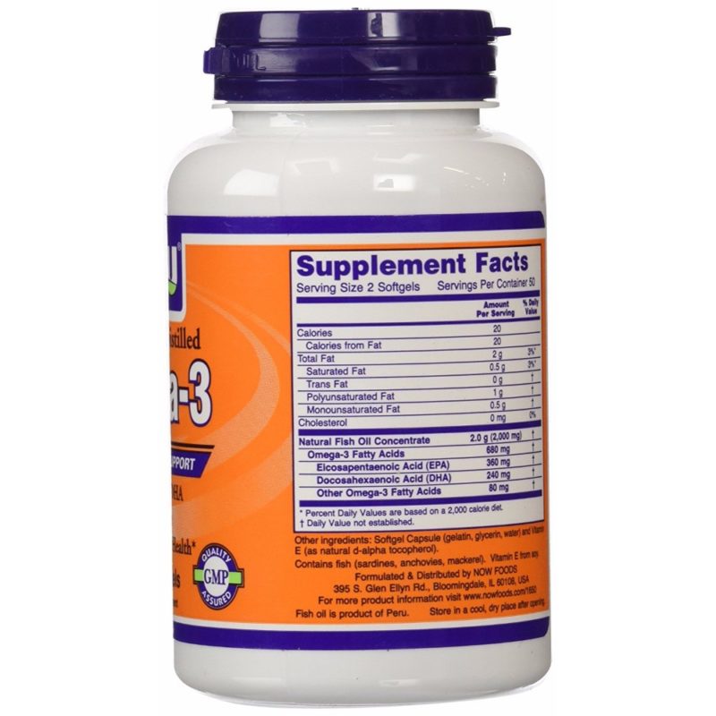 Now Foods Omega3 Fish Oil NUTRABAY™