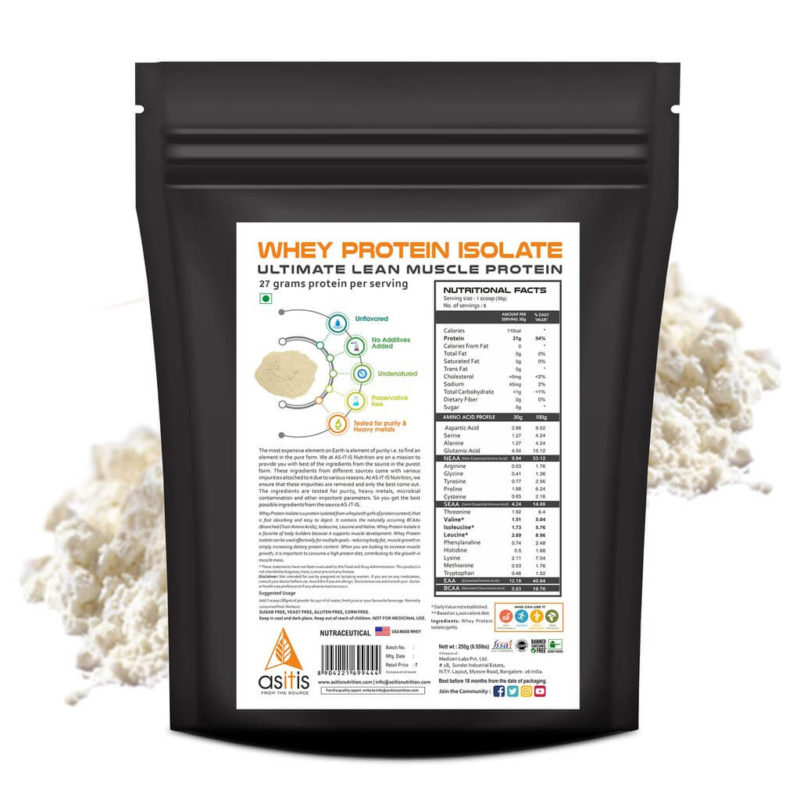 ASITIS Whey Protein Isolate NUTRABAY™