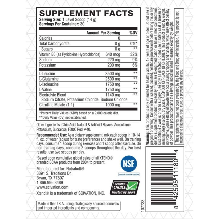 Xtend BCAA Xtend BCAA Price Scivation Xtend BCAA NUTRABAY™