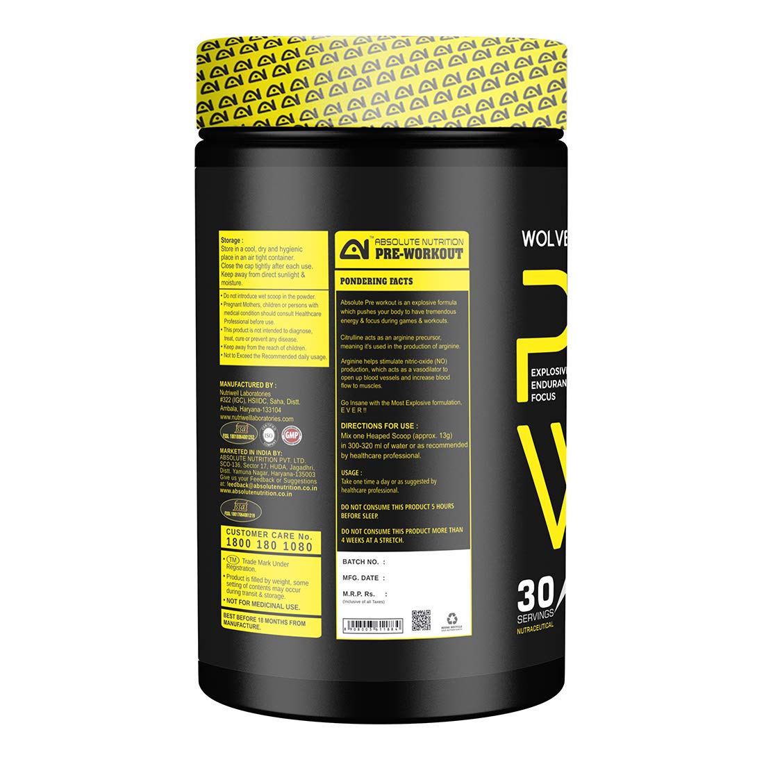 Pre workout wolverine, Swolverine PreWorkout Review