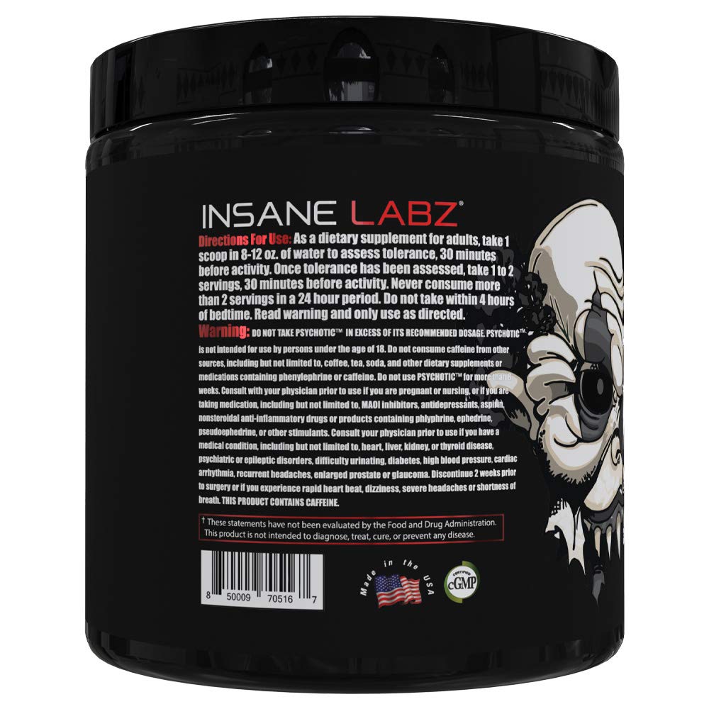 Insane Labz Psychotic Black NUTRABAY™