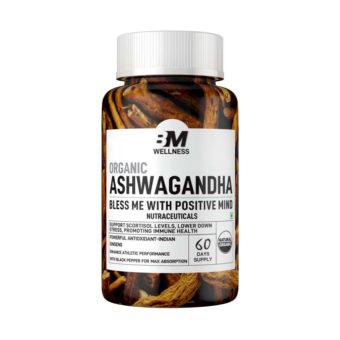 Bigmuscles Nutrition Ashwagandha Organic (800 mg)