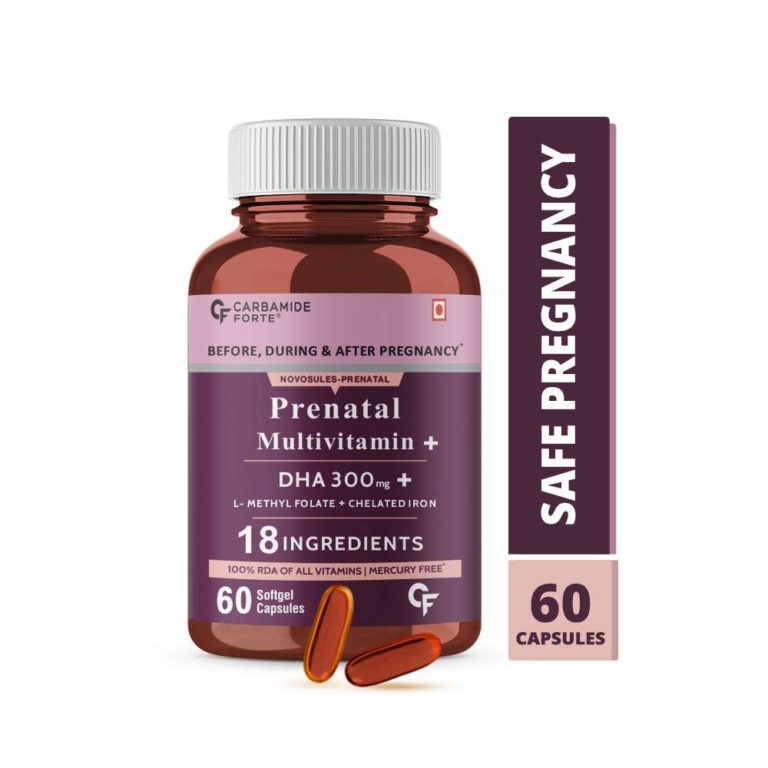 Carbamide Forte Prenatal Multivitamin for Pregnancy with 300mg DHA