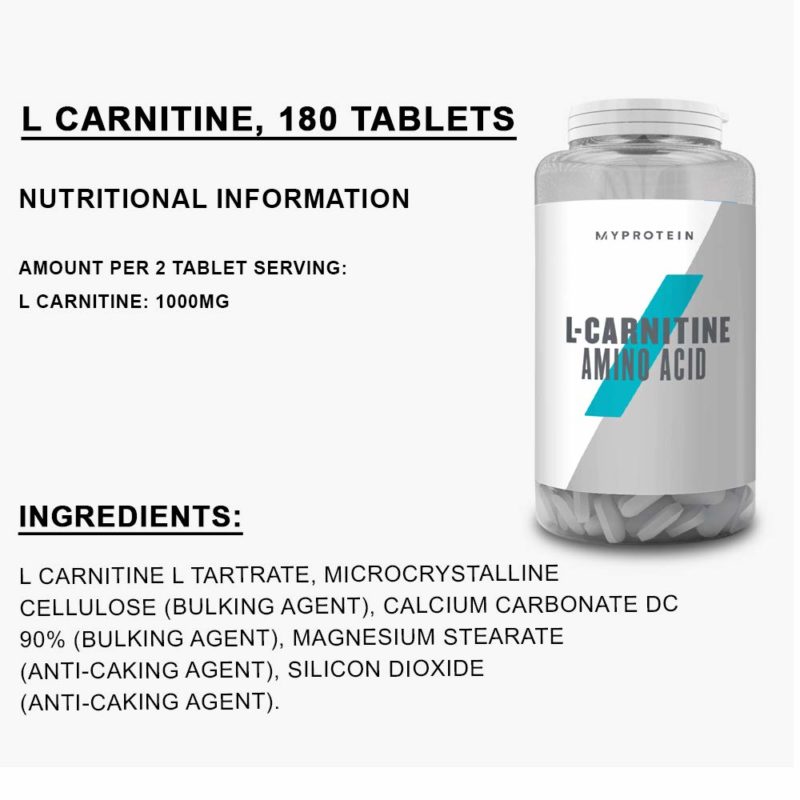 MyProtein L-Carnitine Amino Acid