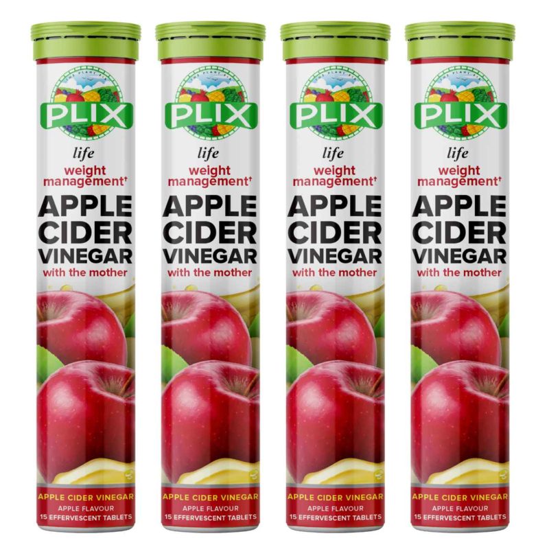 Plix Life Apple Cider Vinegar Effervescent Tablets NUTRABAY™