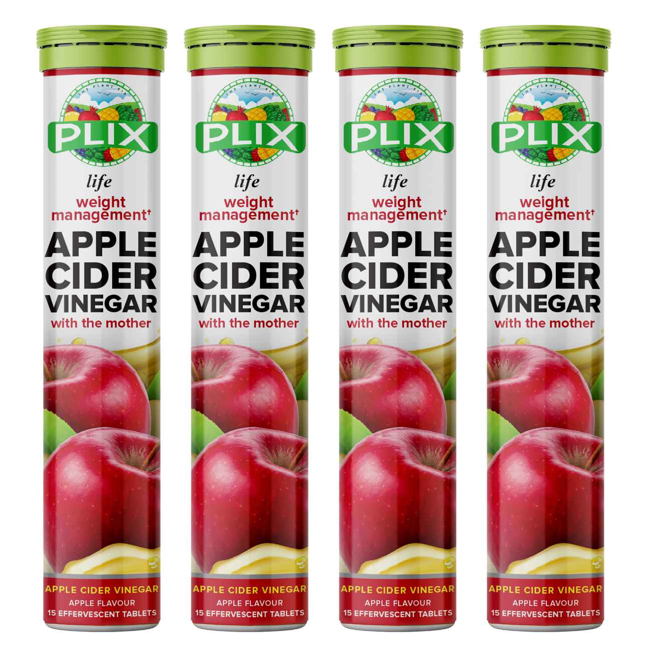 Plix Life Apple Cider Vinegar Effervescent Tablets NUTRABAY™
