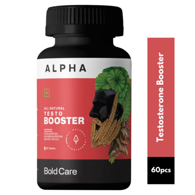 Bold Care Alpha Testosterone Booster for Men NUTRABAY