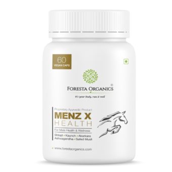 Foresta Organics Menz-X Health with Shilajit, Ashwagandha, Kaunch & Safed Musli