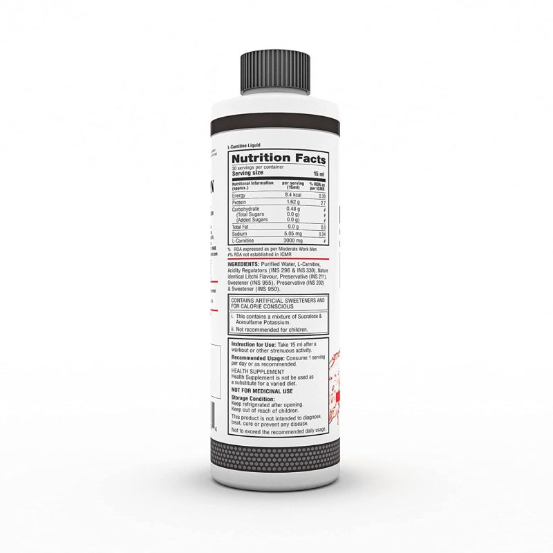 labrada l carnitine Labrada L-Carnitine Liquid (Double Strength L-Carnitine 3000mg Per Serving)  ( Litchi, 450 Ml)