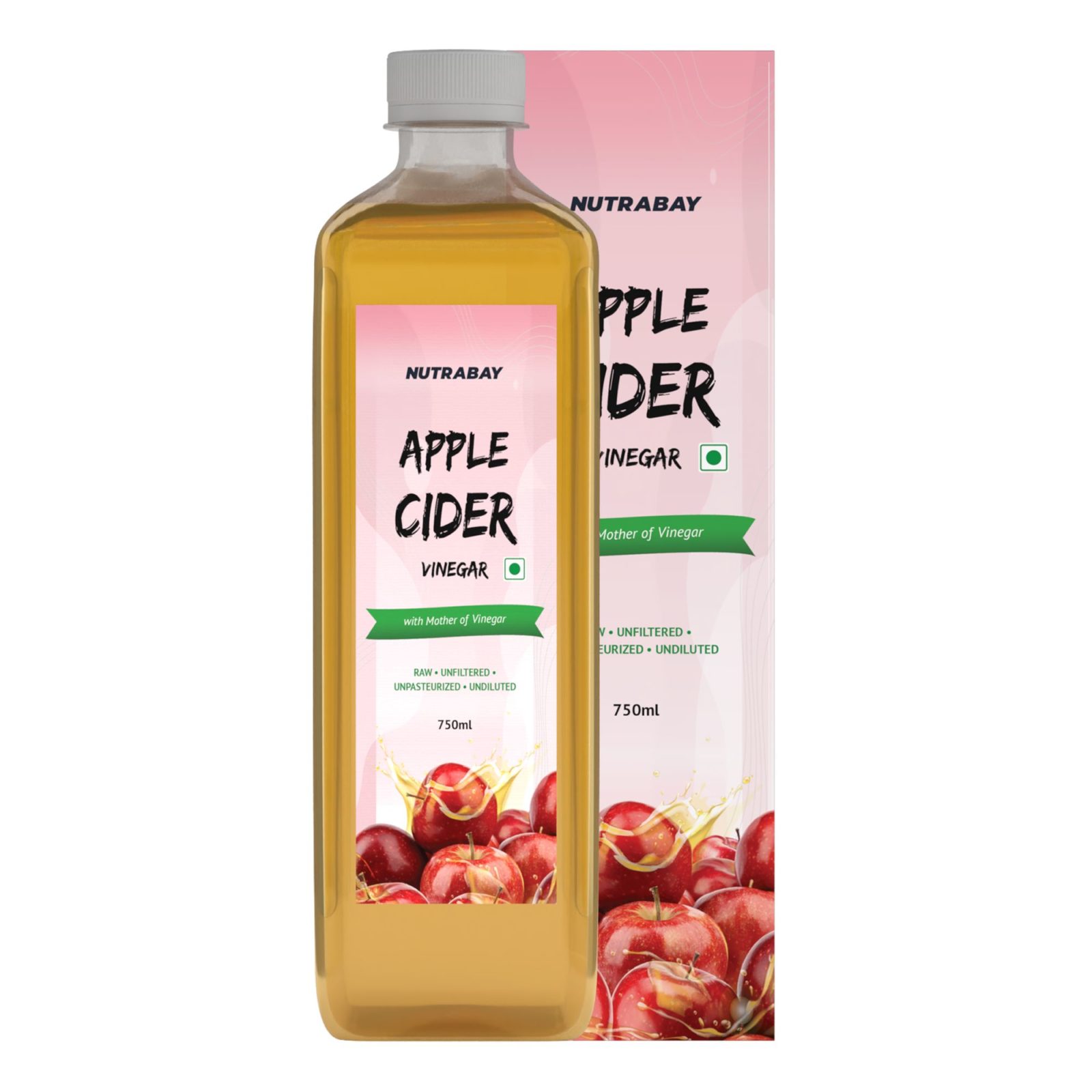 Nutrabay Wellness Apple Cider Vinegar - with Mother of Vinegar