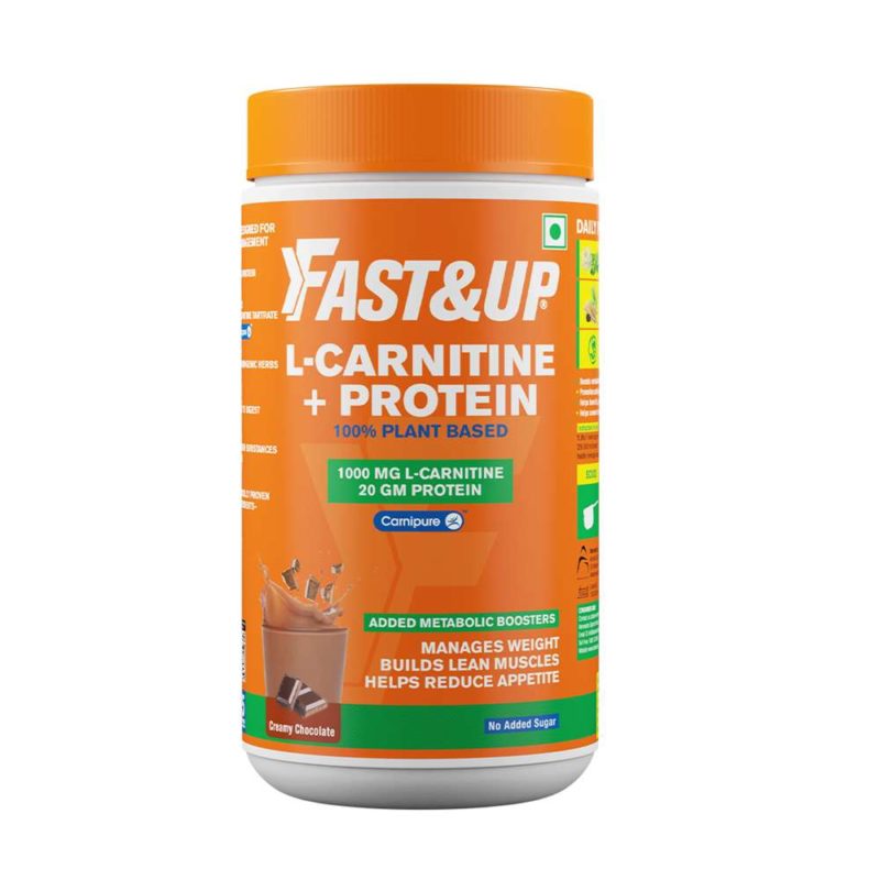 Fast&Up L-Carnitine + Protein 100% Plant Based | NUTRABAY Fast&Up L-Carnitine + Protein 100% Plant Based | NUTRABAY