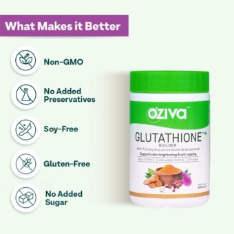 oziva glutathione builder Oziva Plant Based Glutathione